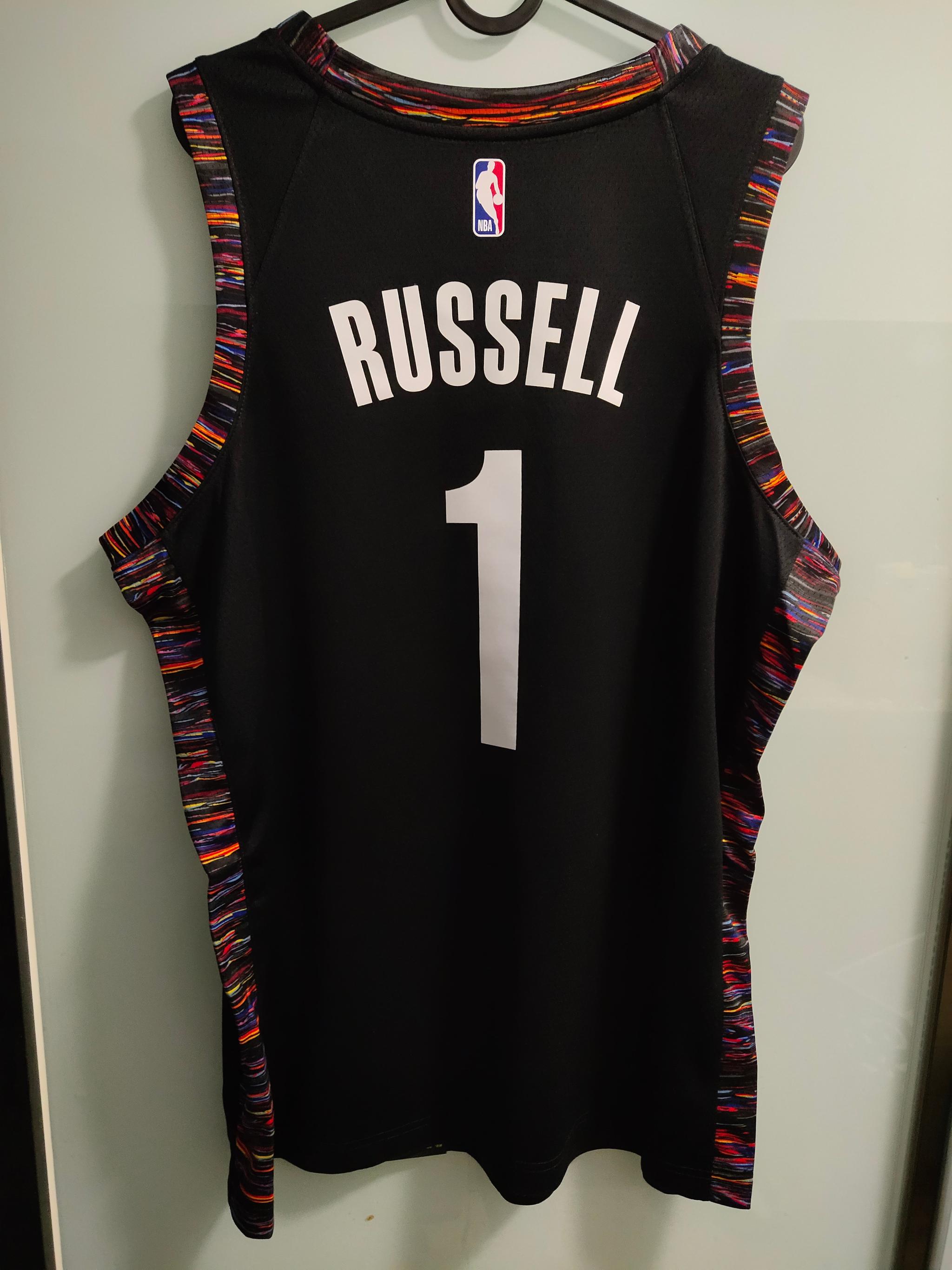 说好的抽奖来了丹吉洛拉塞尔篮网cityedition球衣一件