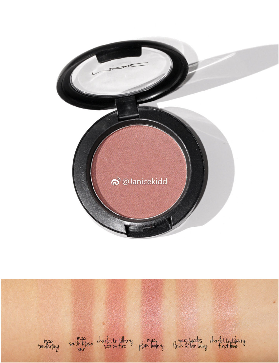 Mac 限量夏季亚光lip系列the 代购口红唇膏 唇膏 口红 花带狗