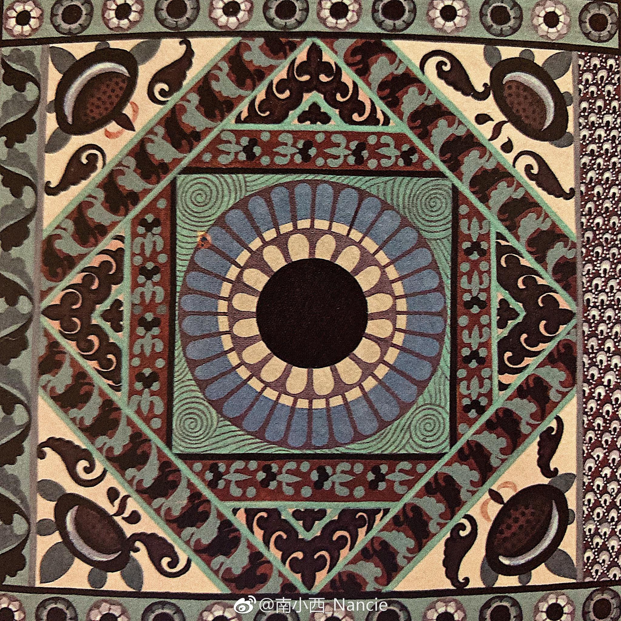 《敦煌壁画复原图》