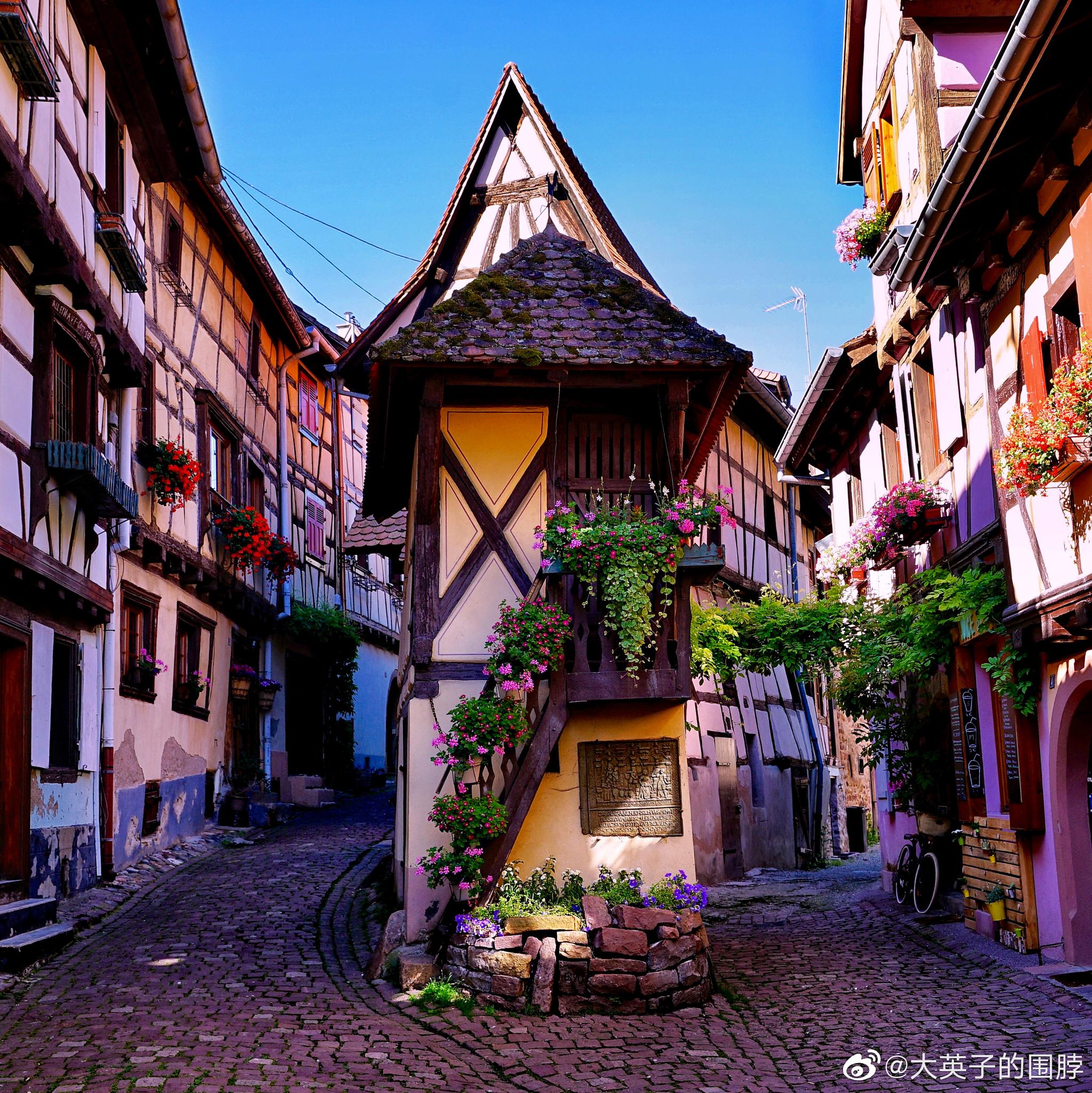 "埃吉桑"是法国阿尔萨斯地区的一个古老小镇