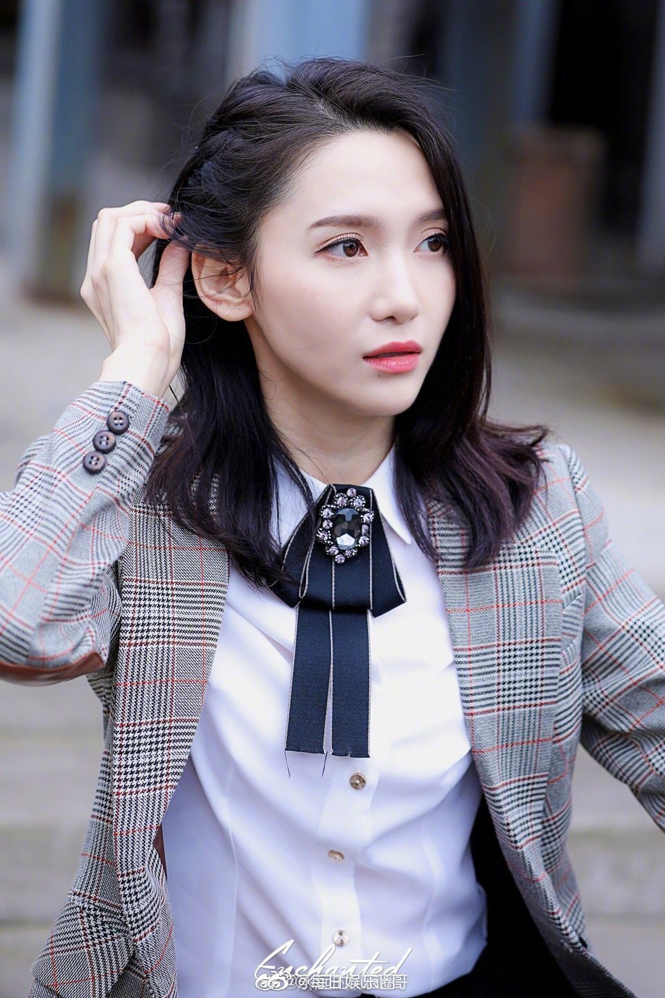 品品女明星的夏日编发造型,彭小苒,陈钰琪,杨紫,陆婷,赵粤