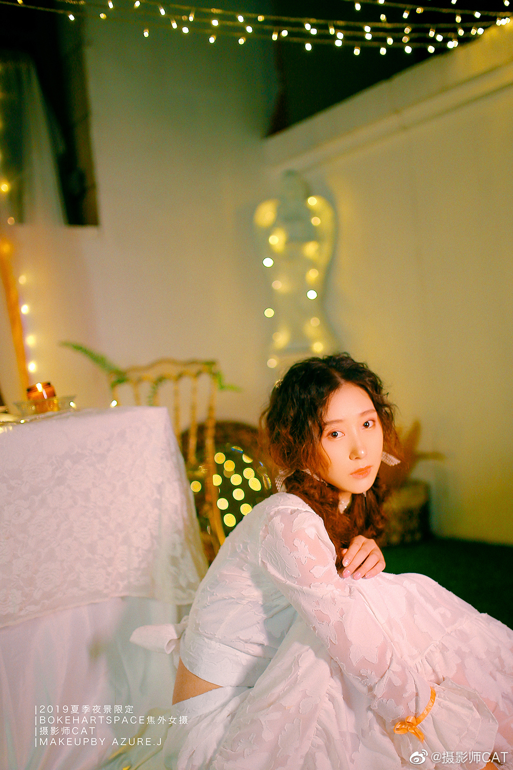 夜的花园出镜@演员徐双双 场地@焦外女摄艺术空间 妆造@azure-j