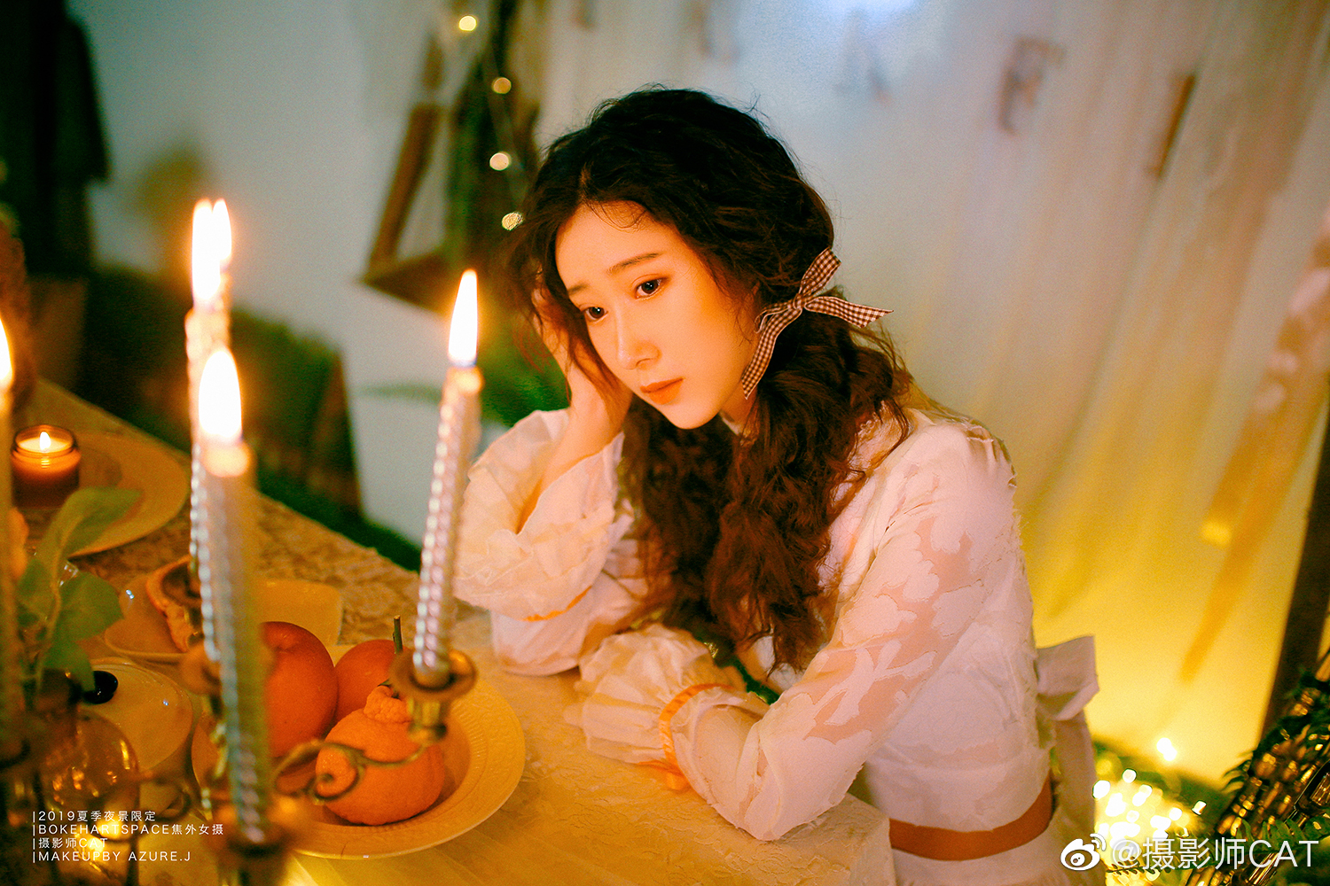 夜的花园出镜@演员徐双双 场地@焦外女摄艺术空间 妆造@azure-j