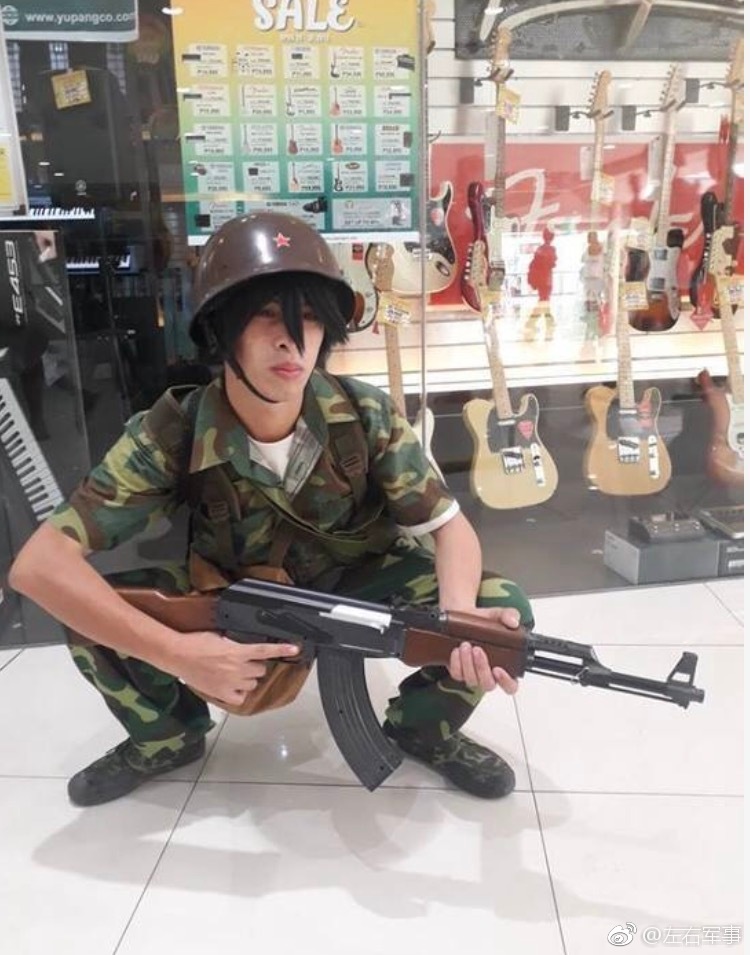 日本人cos解放军水平良莠不齐