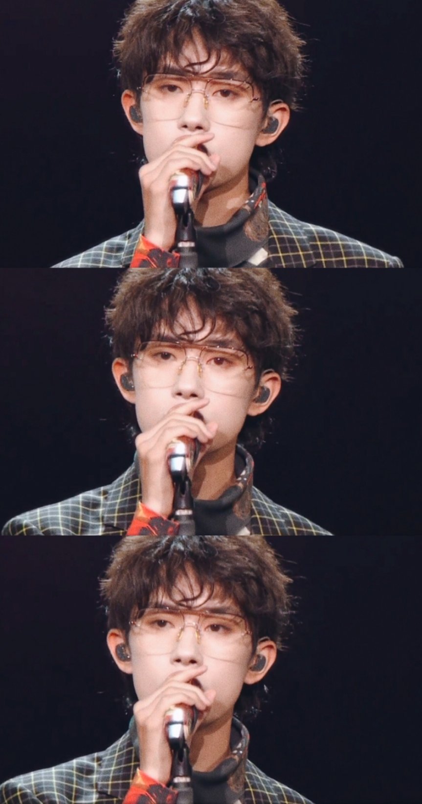 高贵冷艳的小王子易烊千玺,这个眼镜杀让人心动