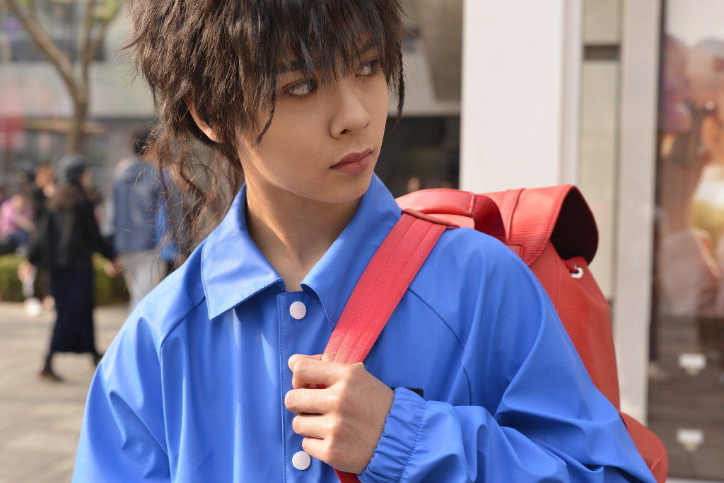 来自澳大利亚墨尔本12岁的混血少年,其精致俊俏的脸庞