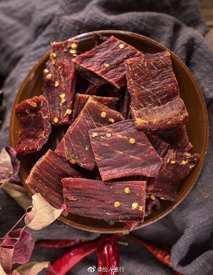 牦牛肉干,有没有想吃的.来私信我,我卖给你!