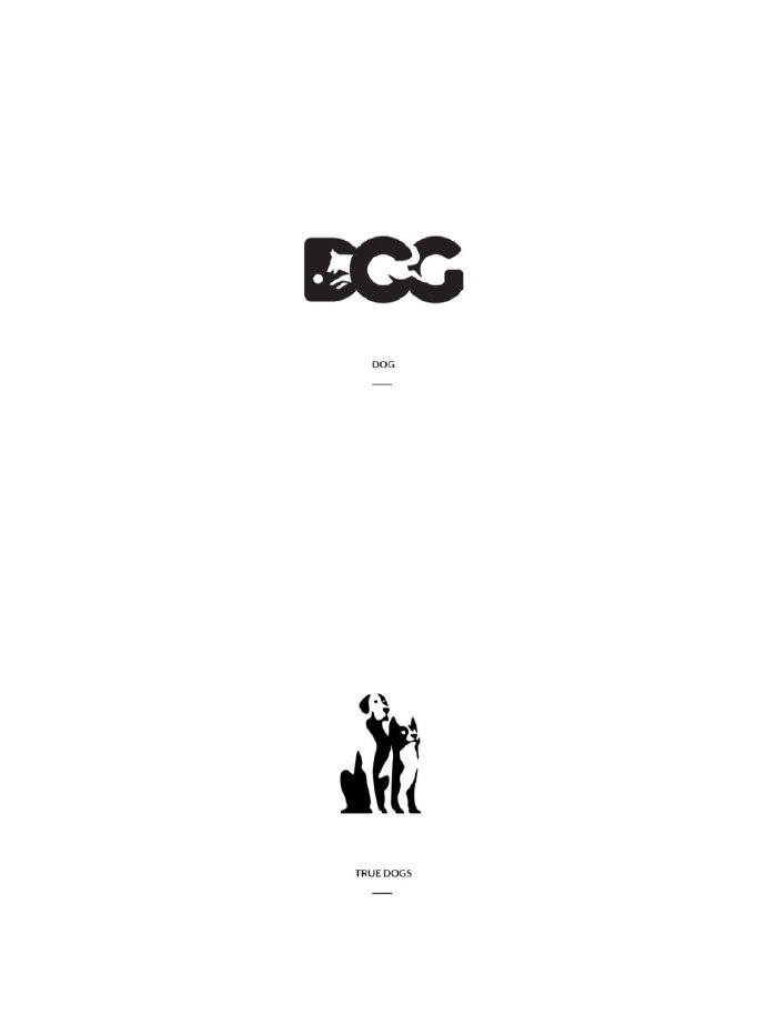 负空间效果logo设计