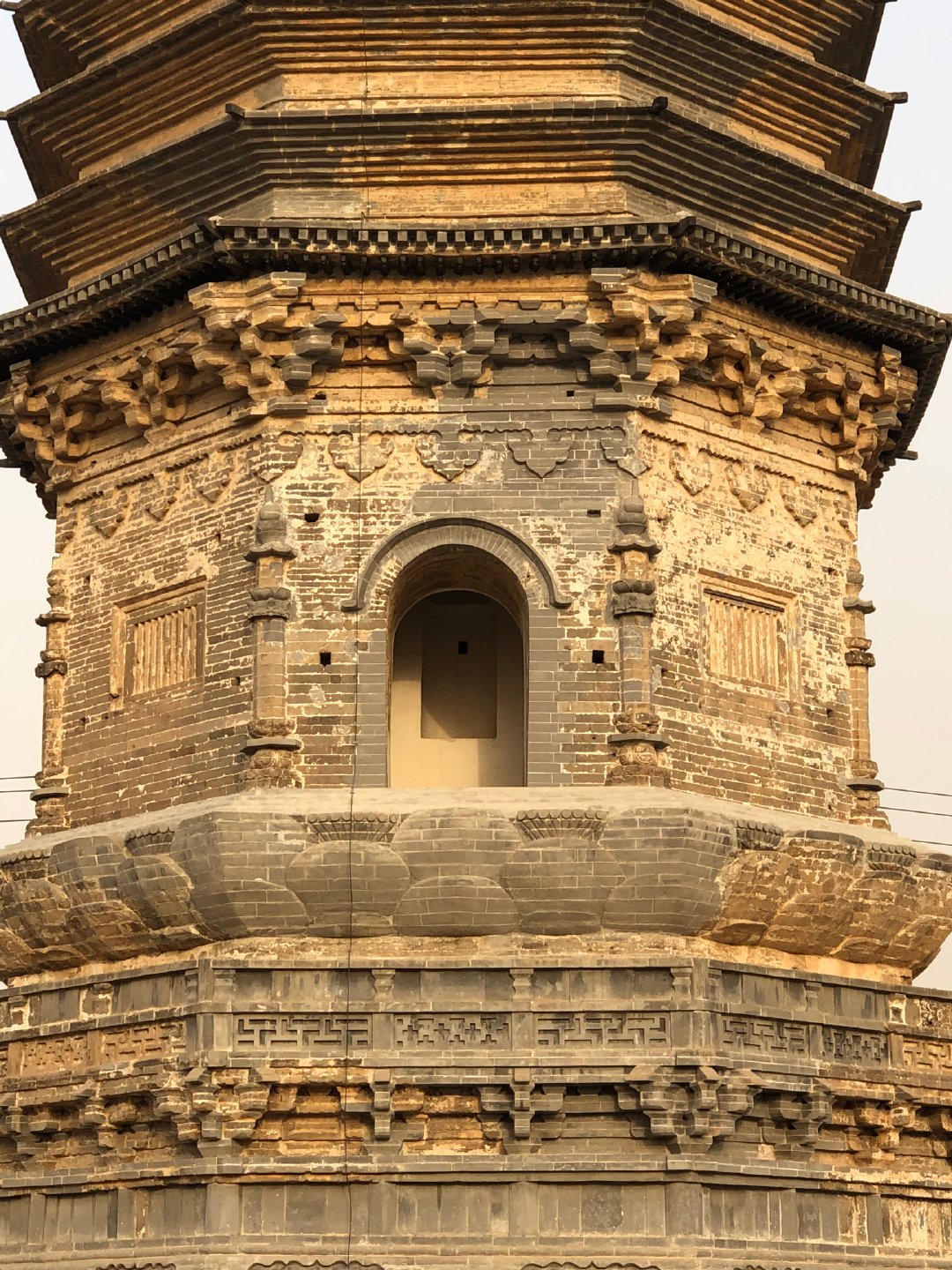 河北涞水辽代西岗塔