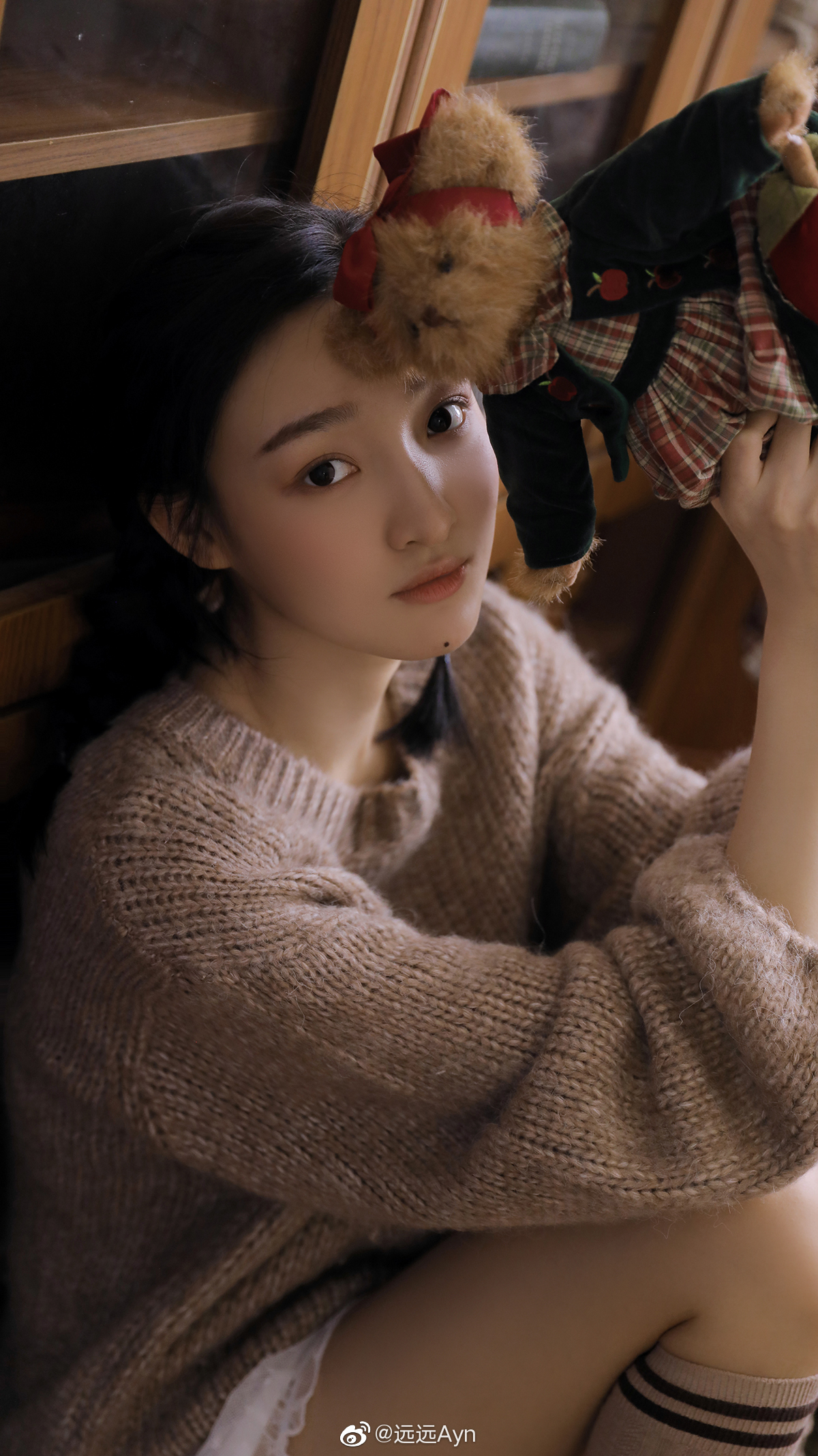 巧克力女孩 @李羽桐lyt 939394957515 9