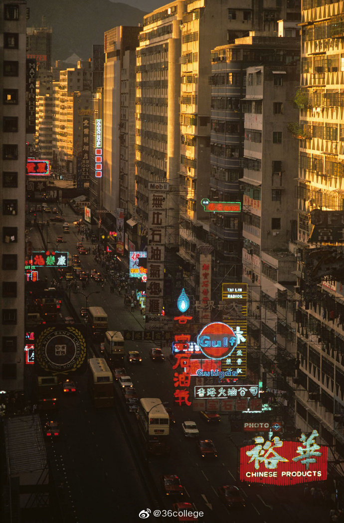 夜香港,1980s|摄影师greg girard