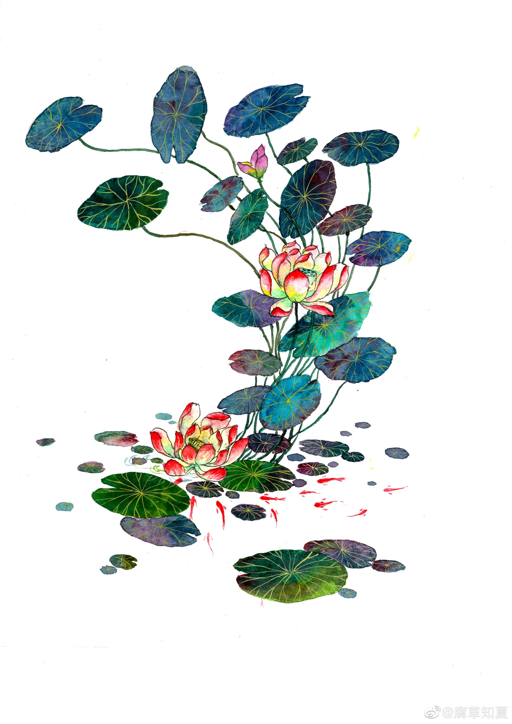 禅意古风小画一组