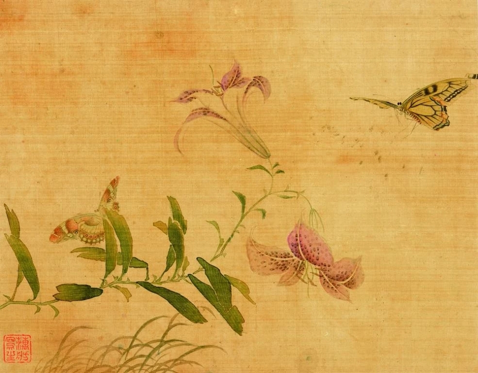 清代有一位画家,相传他曾绘《百蝶图》进献给慈禧太后|百蝶图|蝴蝶|画家_新浪新闻