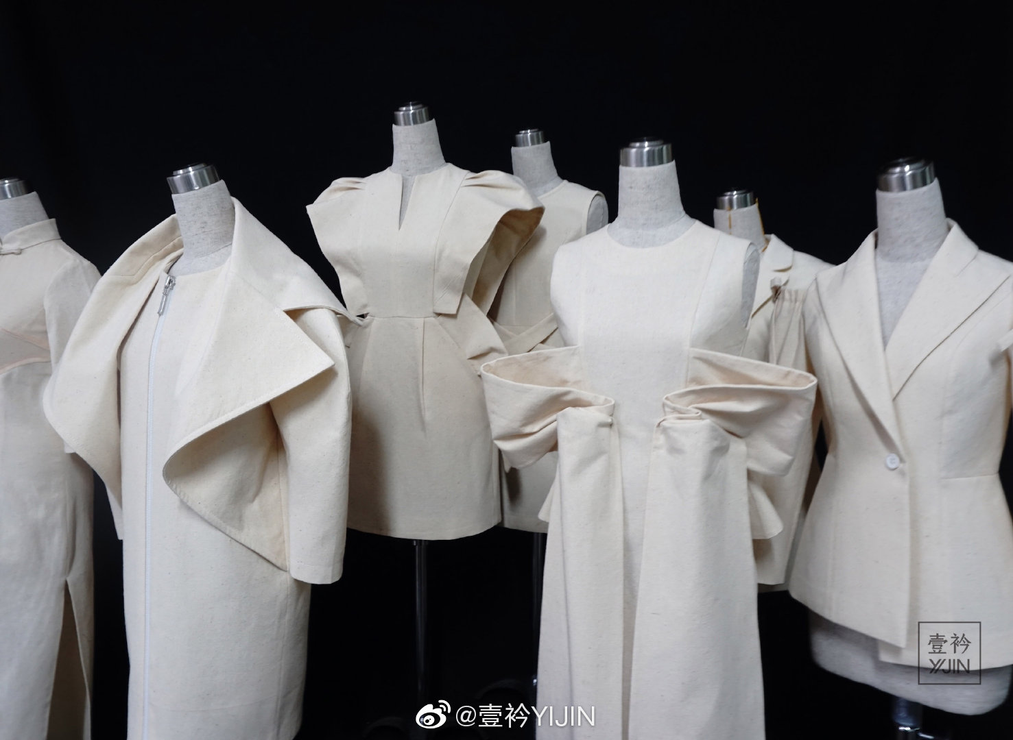 服装立裁1:2人台演示,白坯布,素净的美|白坯布|服装_新浪新闻