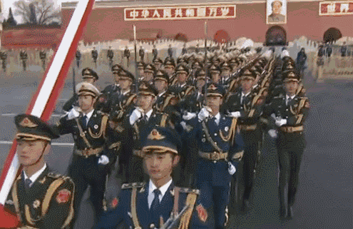 56-1式礼宾枪未装备三军仪仗队|半自动步枪|礼仪|仪仗兵|刺刀|表尺_新浪新闻