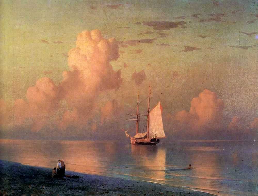 19世纪俄罗斯著名浪漫主义画家伊万