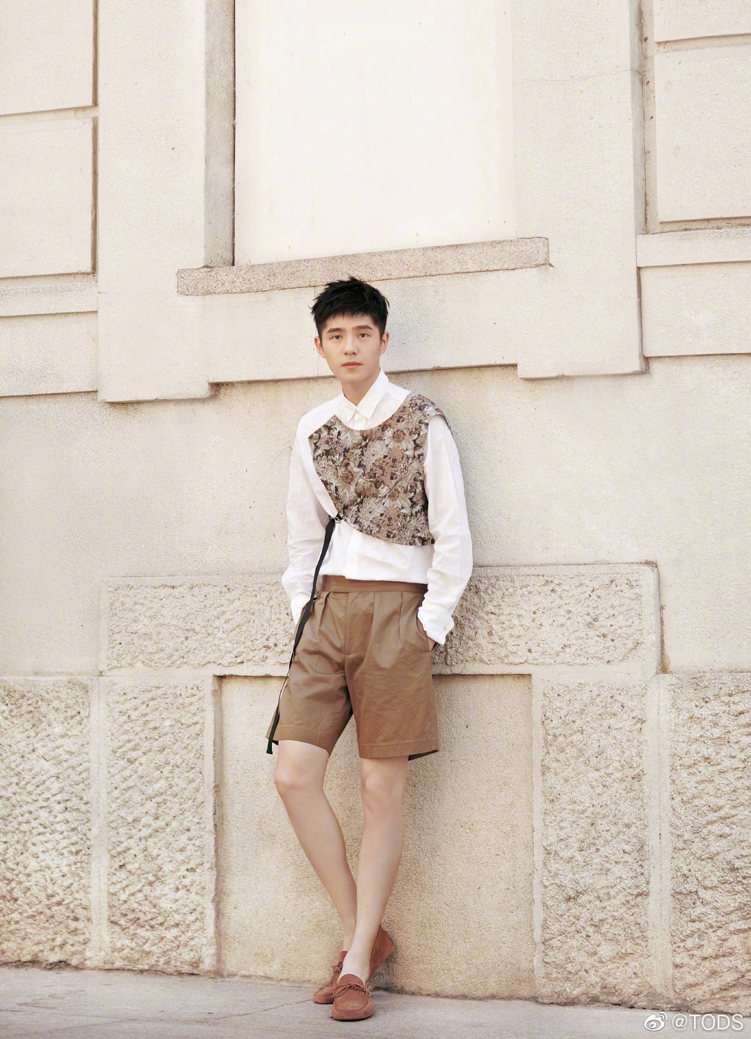 刘昊然 × tods 接受来自你男朋友米兰街头的心动