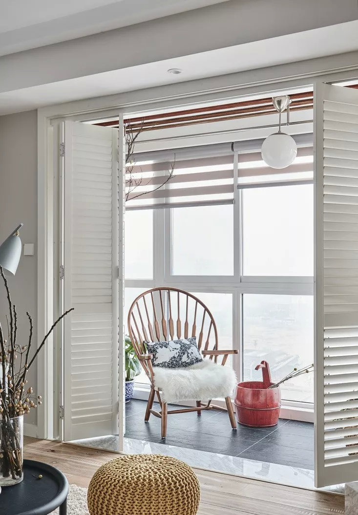 只是拆了一堵墙,比多买10㎡还值|阳台|客厅|隔断门_新浪新闻