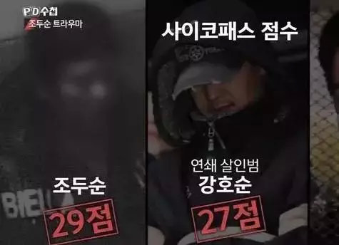 达700小时的心理治疗,但仍被评估为29分,比韩国连环杀人犯姜浩顺还高