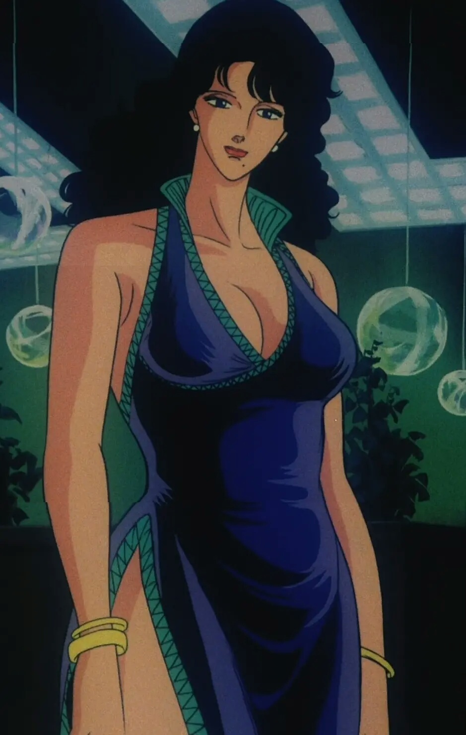 动画猫眼三姐妹原画鉴赏四十三人物全景原画自压自截拼