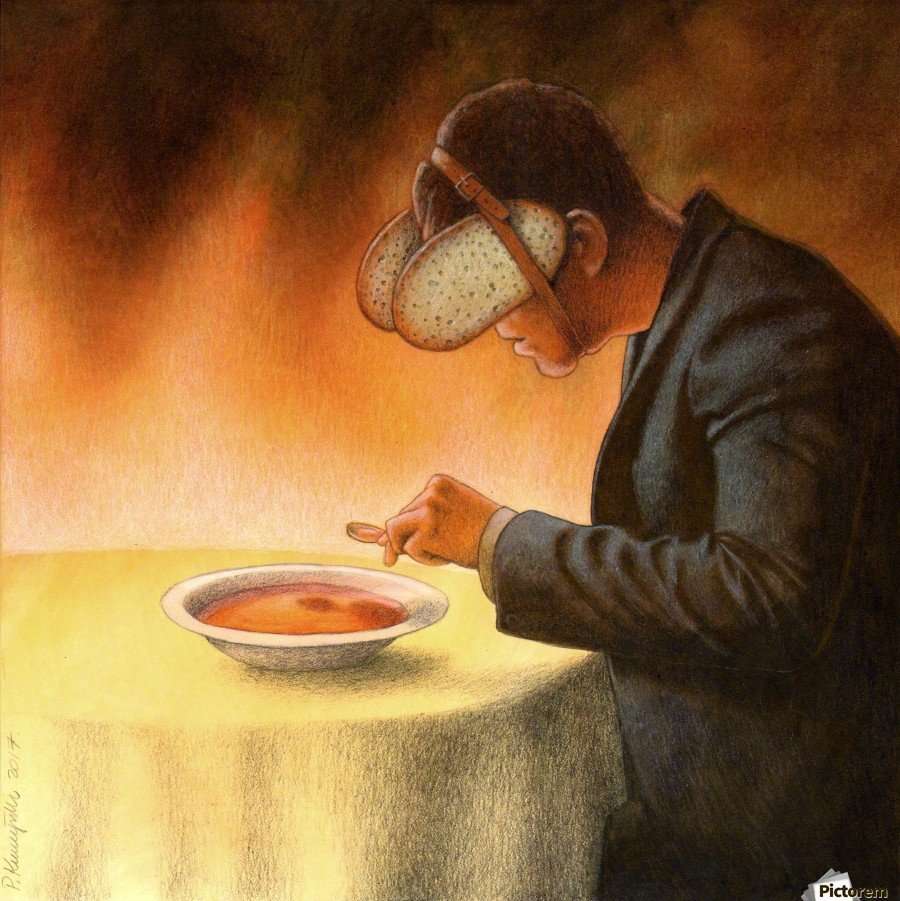 波兰讽刺画画家 pawel kuczynski 绘画作品 pawelkuczynski.com