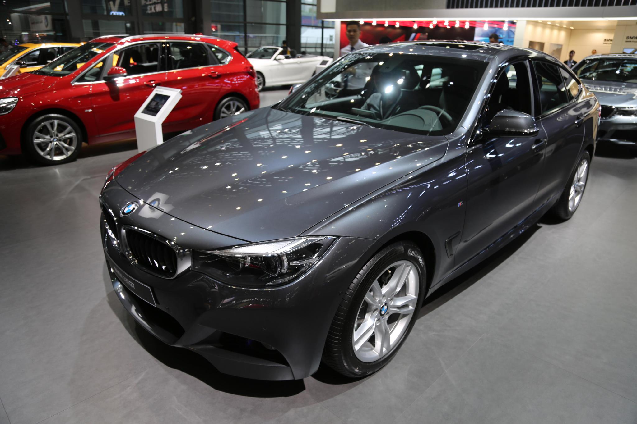 宝马bmw 3系gt,40万级别运动型轿跑车,车展实拍!