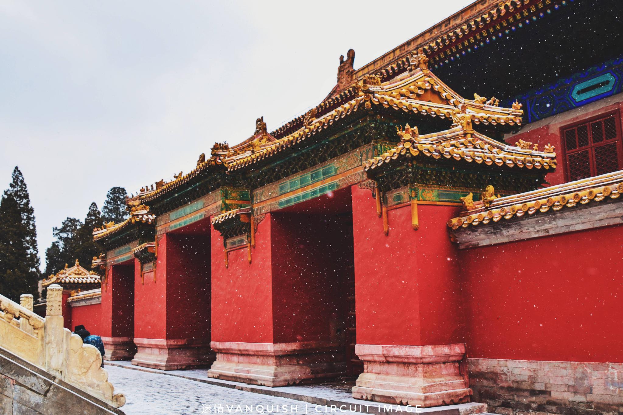 北京太庙·春雪