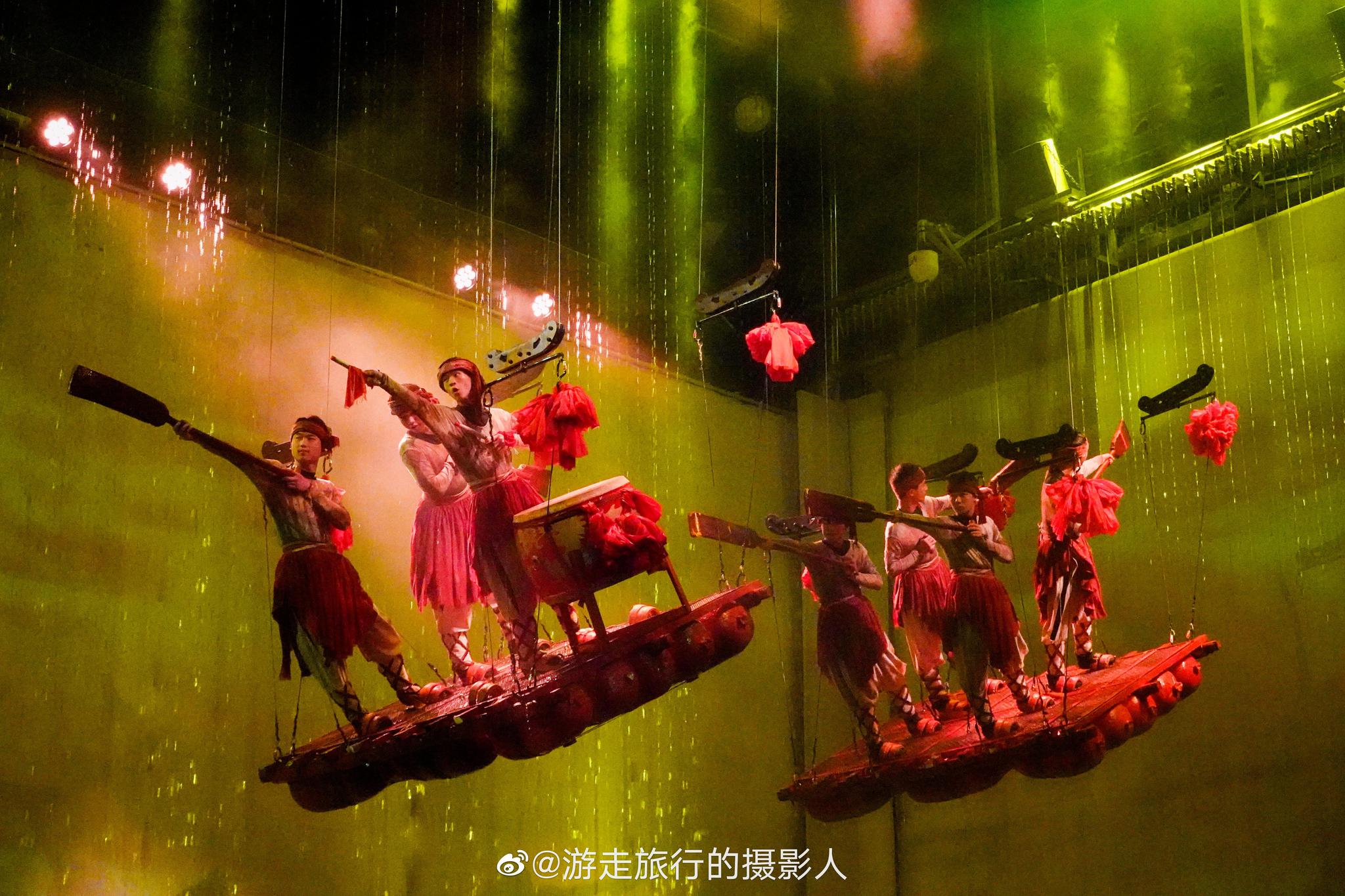 《沙坡头盛典》是宁夏沙波头景区根据当地民间传说打造的一台大型全息