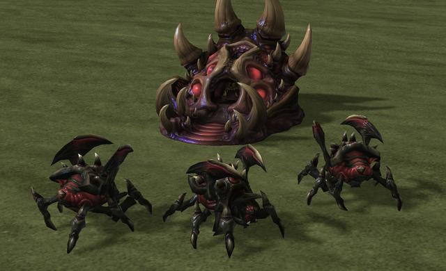 虫族就开始转为各种局面下都爆蟑螂来应对敌人,而随着虫族的破坏者