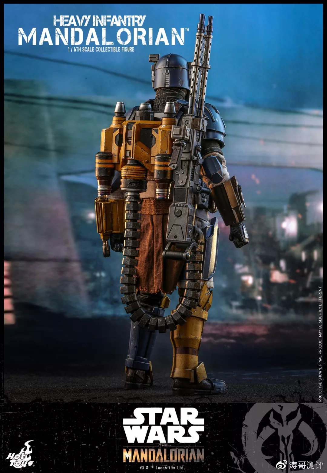 hottoys推出重装曼达洛人这把武器也太帅了