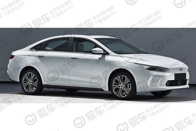 吉利ge11无伪照曝光 定位纯电紧凑级轿车