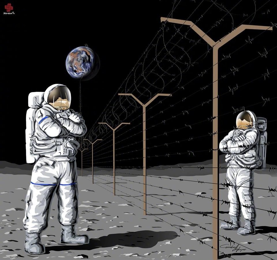 " 战争与和平 "主题插画作品欣赏! by - 艺术家 gunduz aghayev