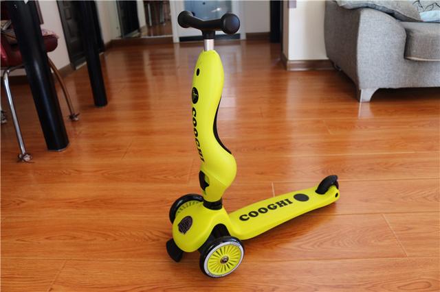 酷骑velokids3儿童滑板车三合一多功能用途滑板车