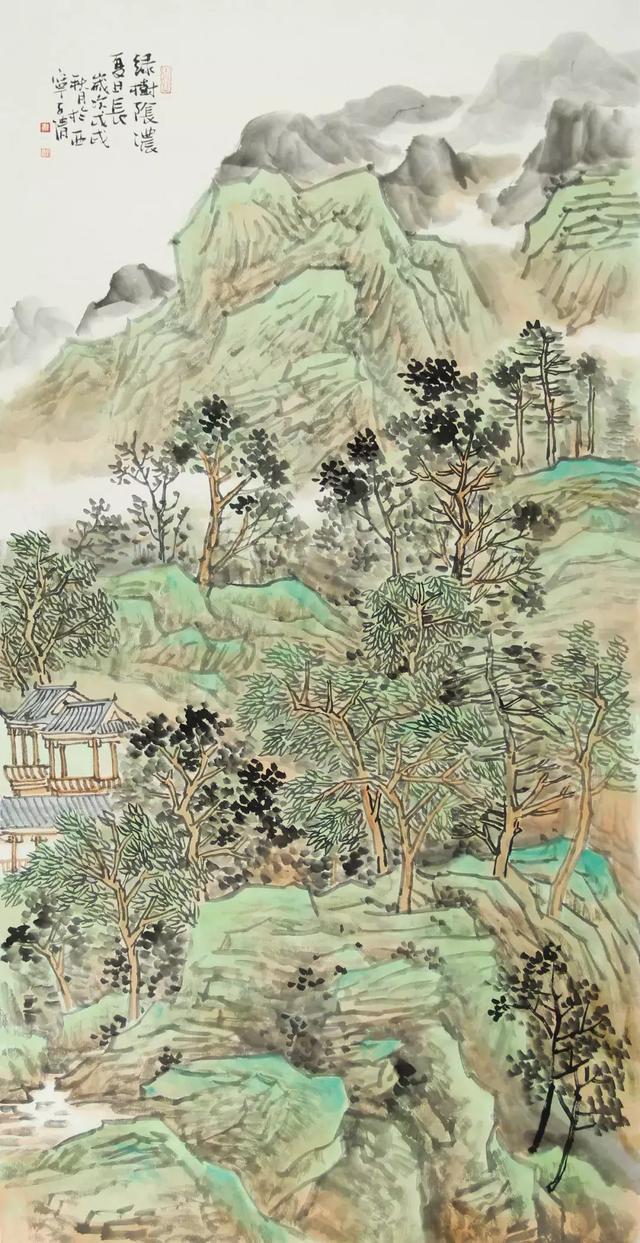 绿山水名家邀请展即将在南京开幕|艺术馆|南京艺术学院|画家_新浪新闻