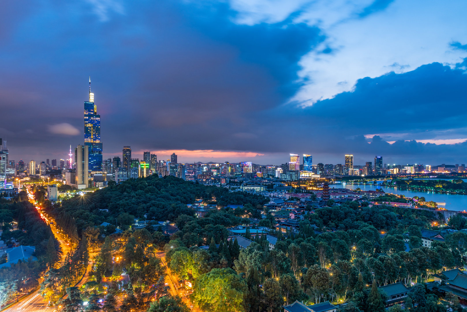 南京全景图
