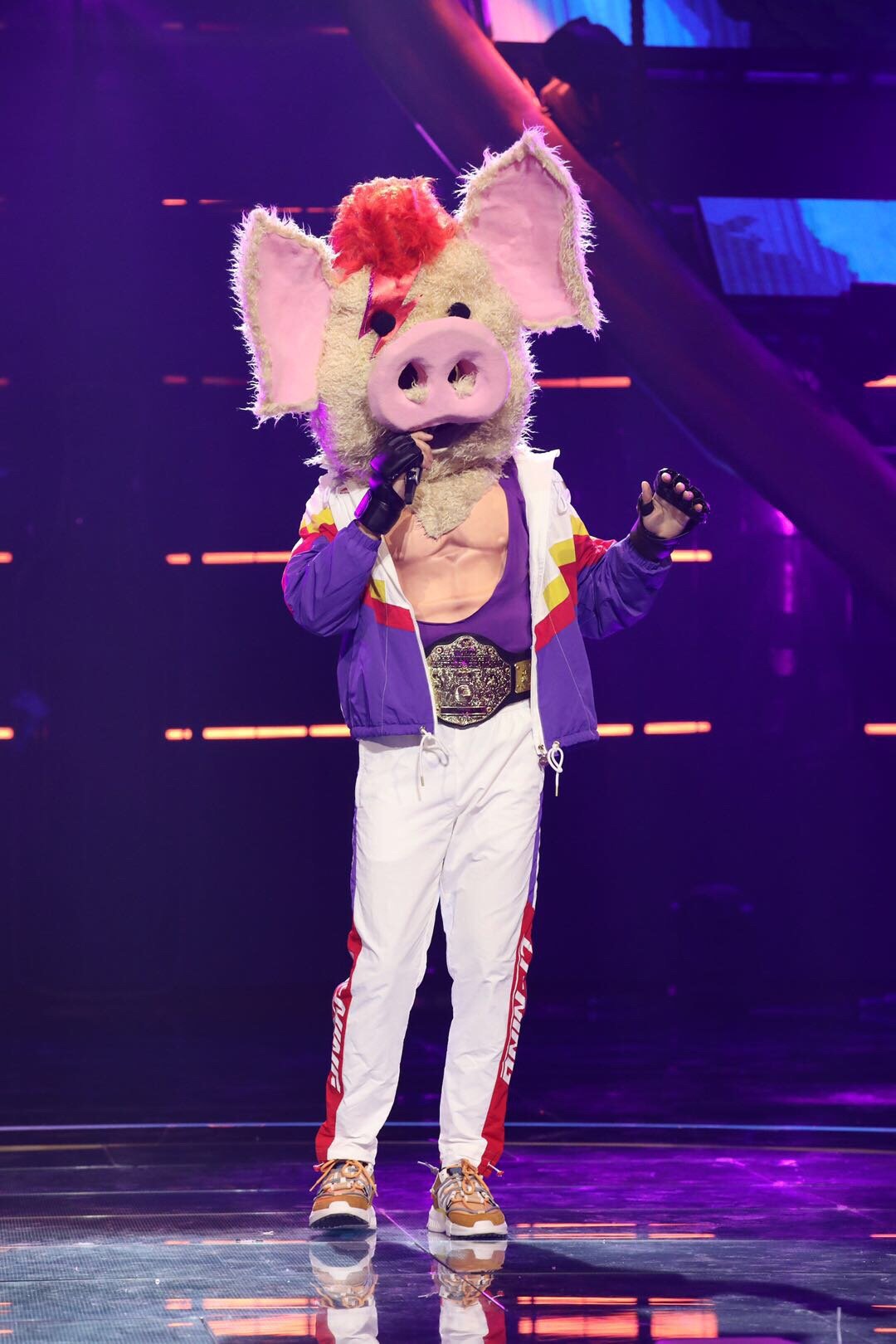 《蒙面唱将猜猜猜》第四季首期播出,蒋大为faye(詹雯婷)惊喜揭面