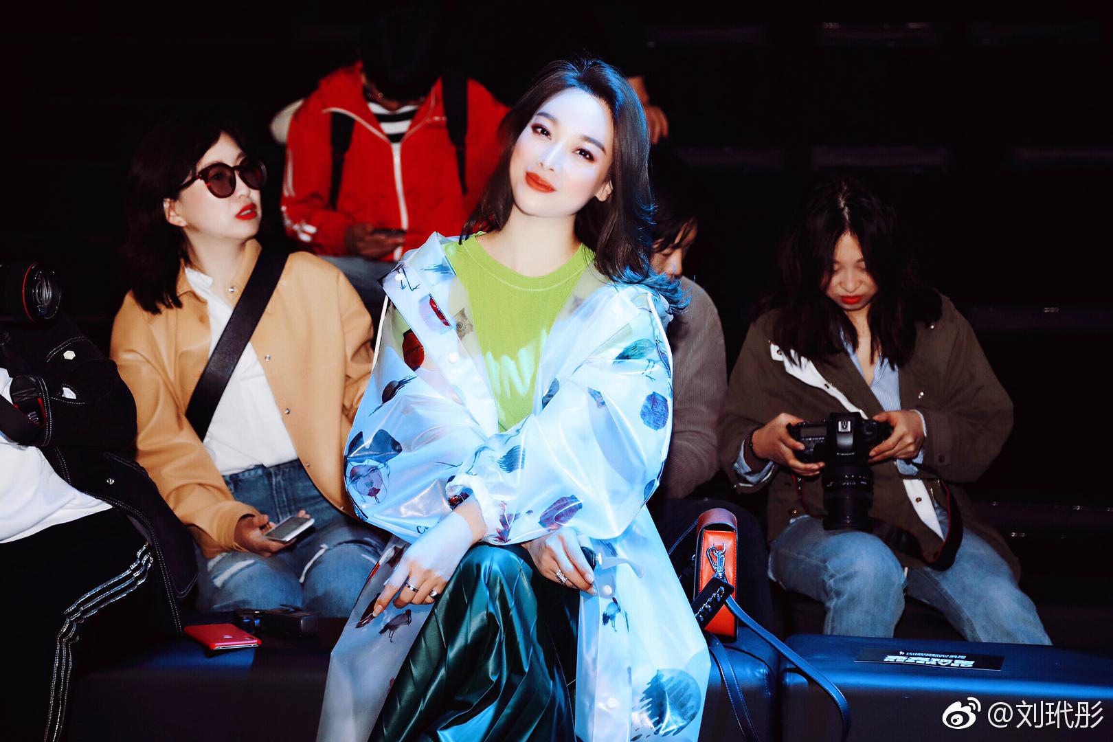 很开心出席品牌luyang by yanglu新品发布会,设计师杨露够大胆创新