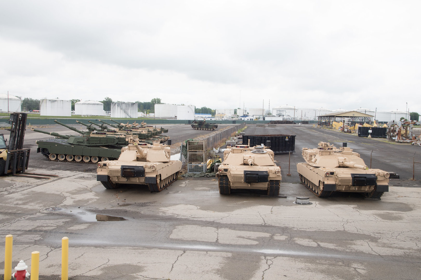 为台湾生产坦克的美国工厂曝光