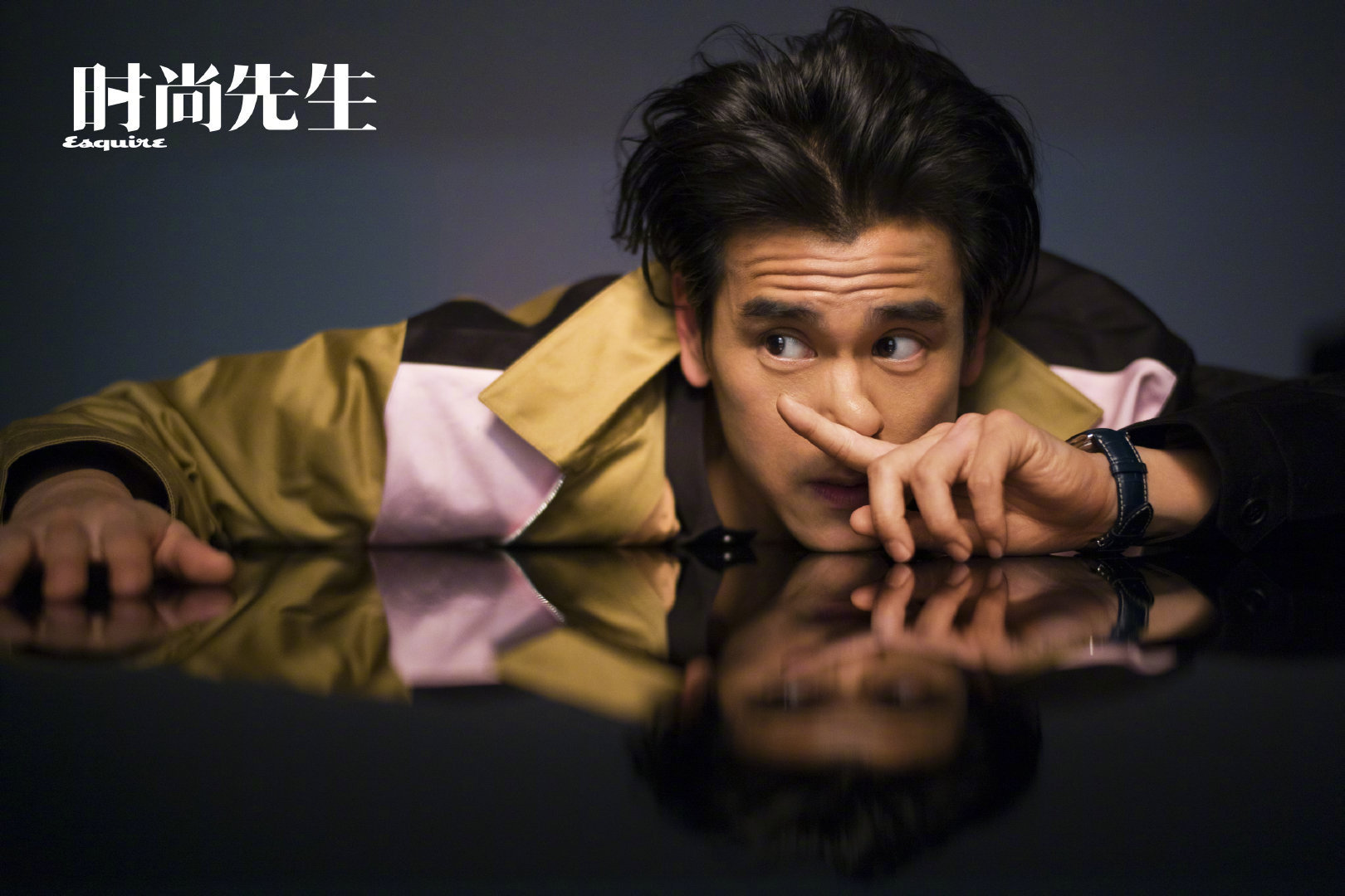 彭于晏时尚先生3月刊开季封面曝光有型有款