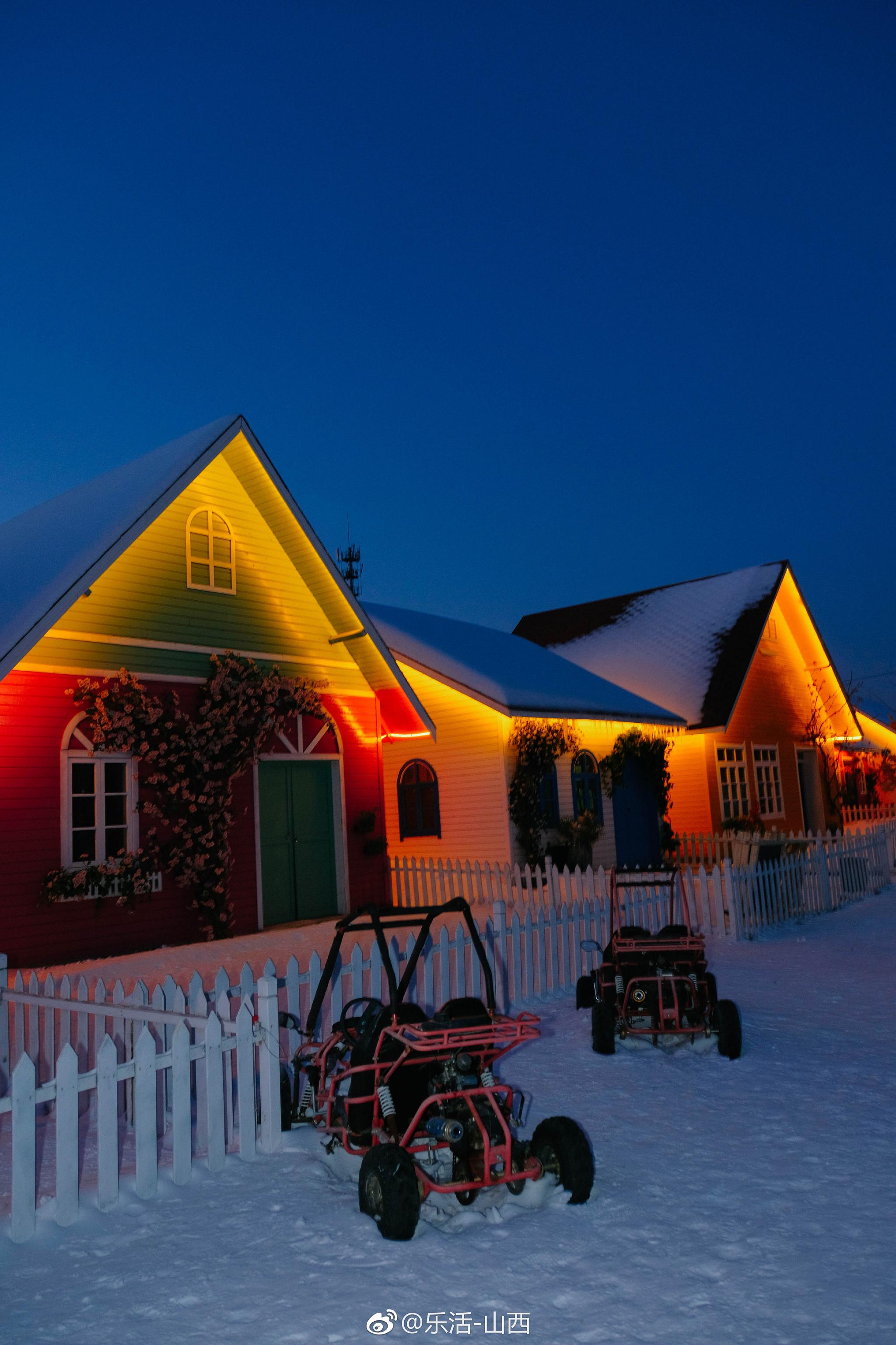 太原现超浪漫北欧小镇?这才是冬天该有的样子
