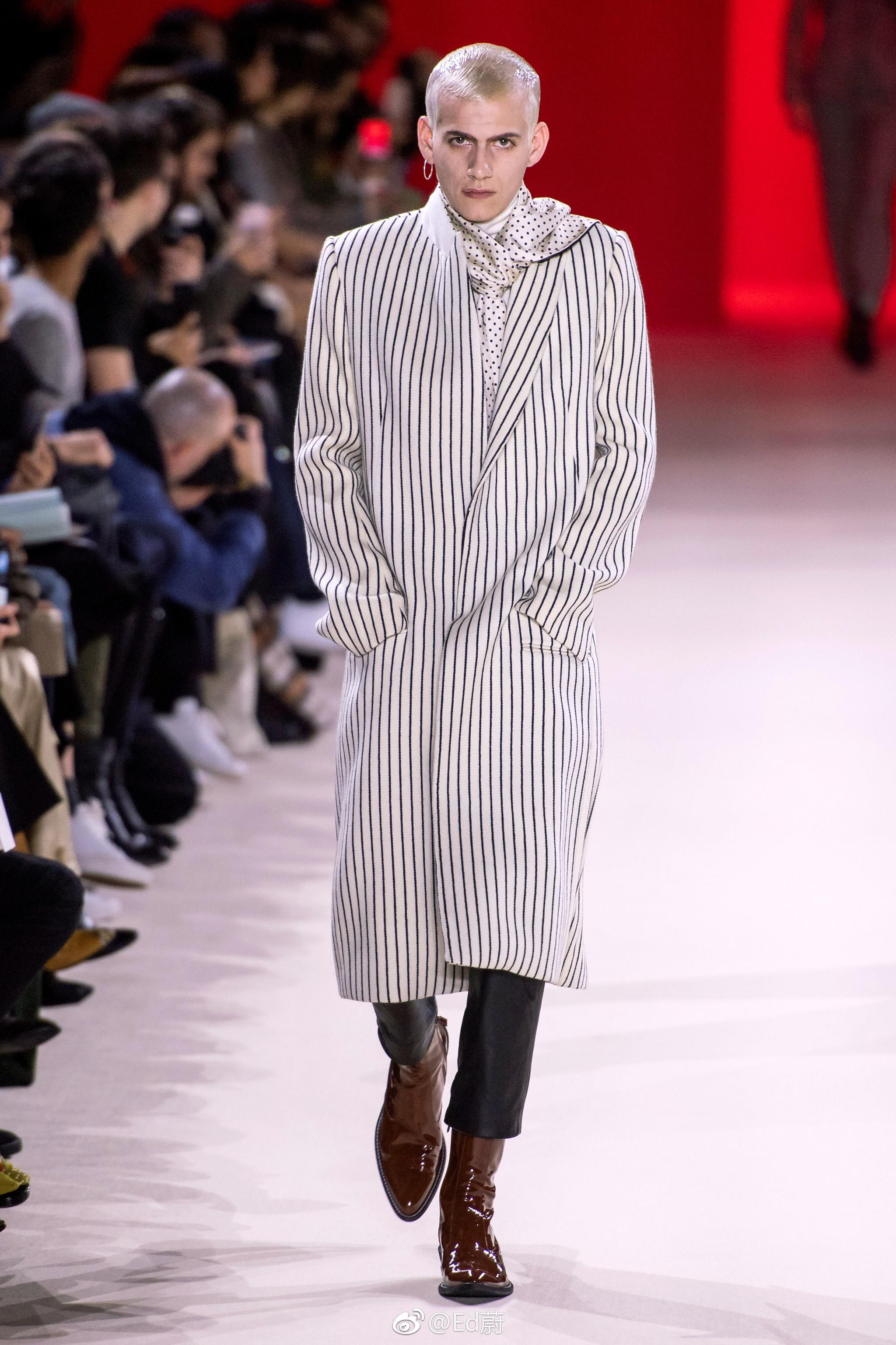 haider ackermann f/w 2019 menswear潇洒倜傥的雅痞男孩