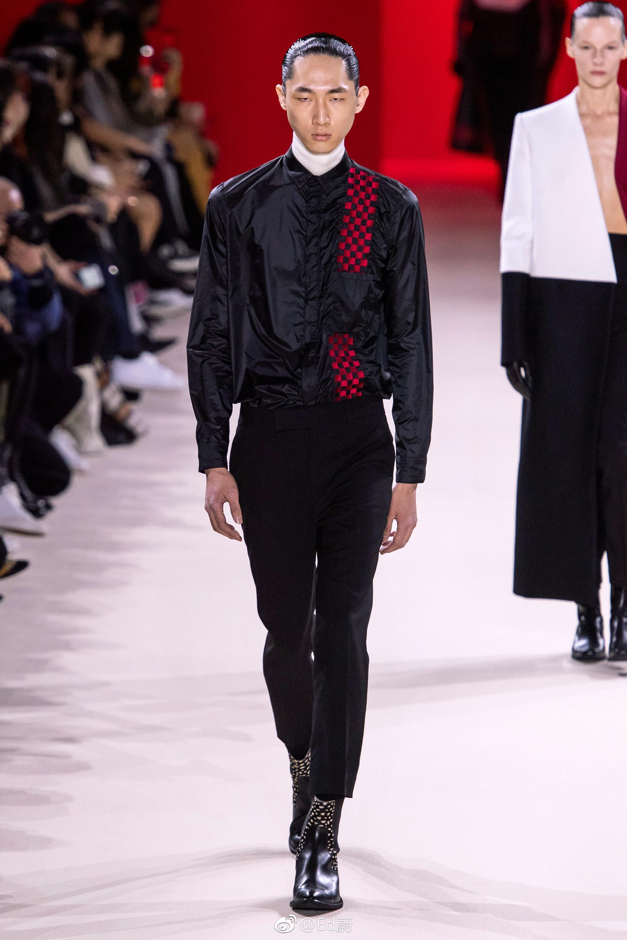 haider ackermann f/w 2019 menswear潇洒倜傥的雅痞男孩