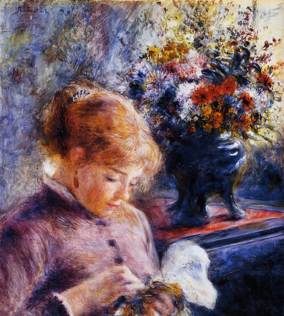 法国印象派画家皮埃尔奥古斯特雷诺阿油画作品欣赏