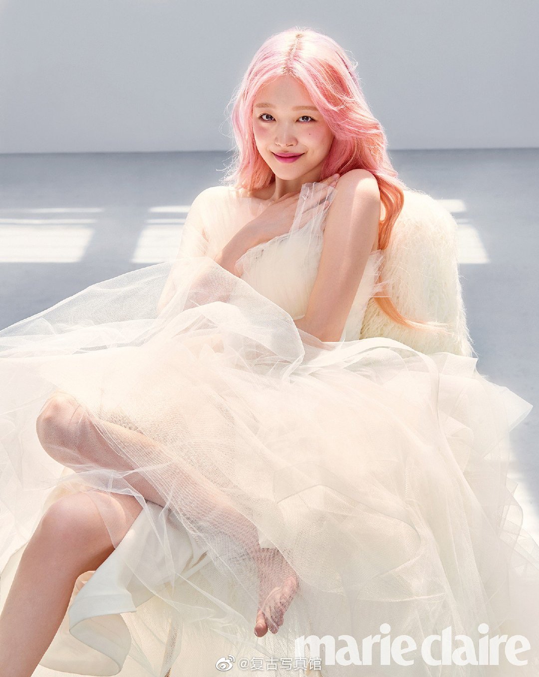 崔雪莉 for marie claire korea 7月号画报