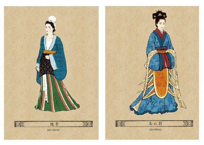 中国古代服饰的演变,绝美的进化史!你喜欢哪一款?