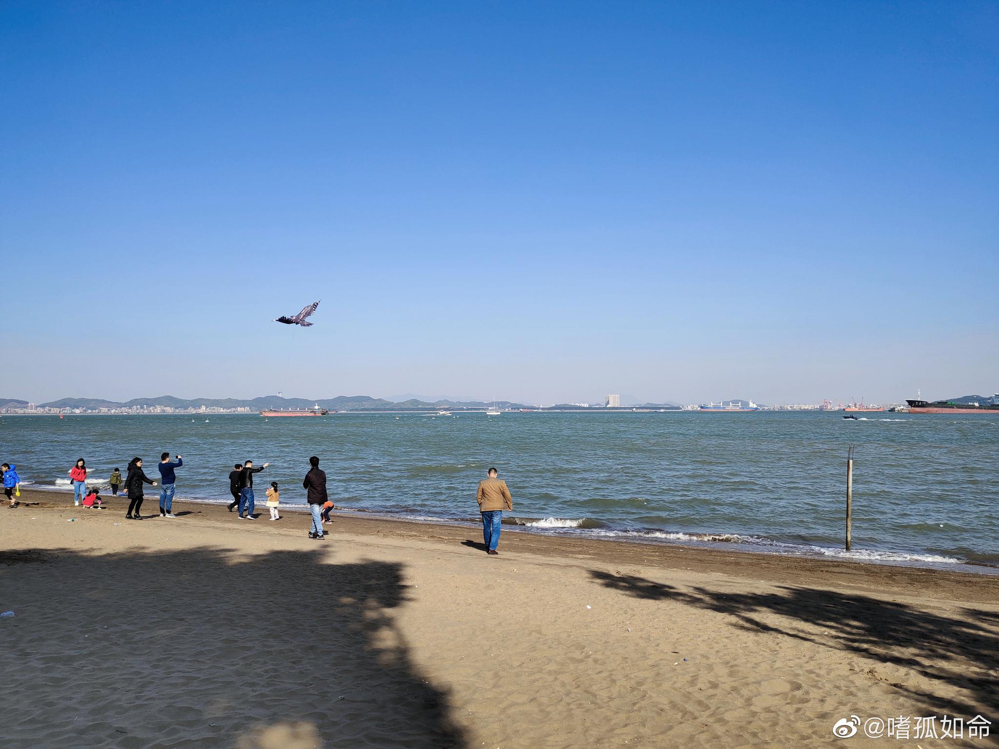 平静下来才会发现生活的细节之美 广州南沙沙滩