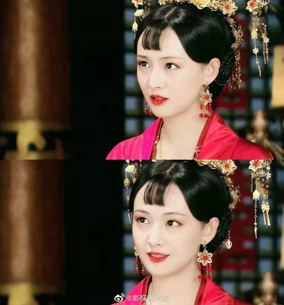 电视剧《太平公主秘史》里的郑爽青涩活泼,灵气逼人