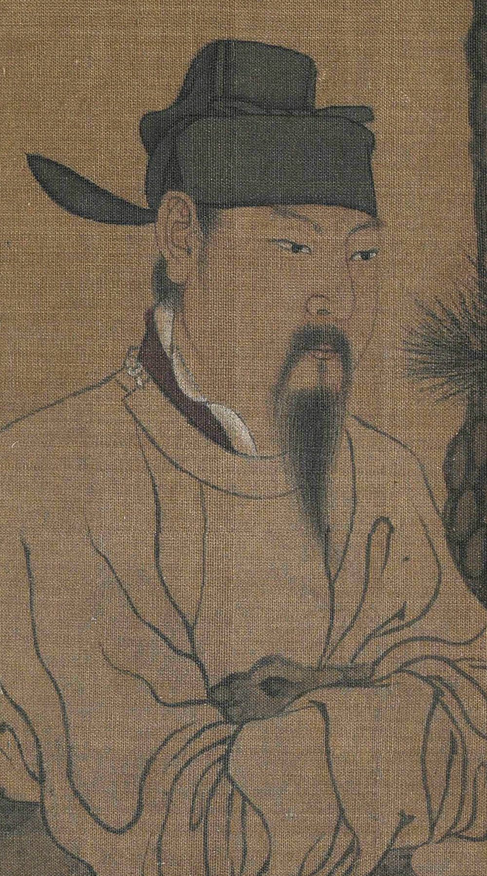 《文苑图》又名《琉璃堂人物图》为五代时周文矩所作.设色,绢本