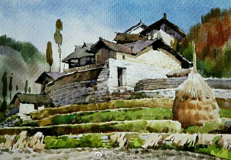 刘永健水彩画作品专辑
