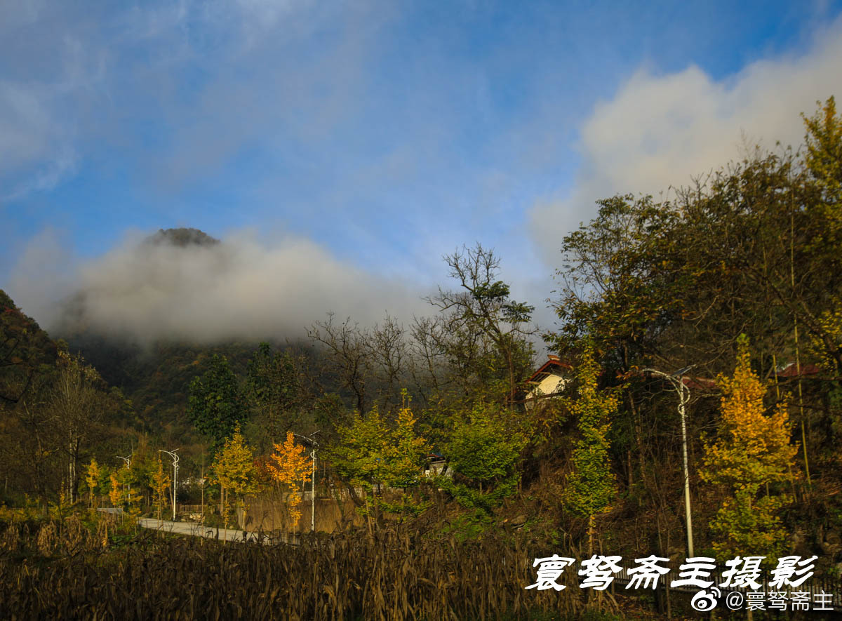 楼房沟位于陕西汉中的留坝县,距离县城五公里左右